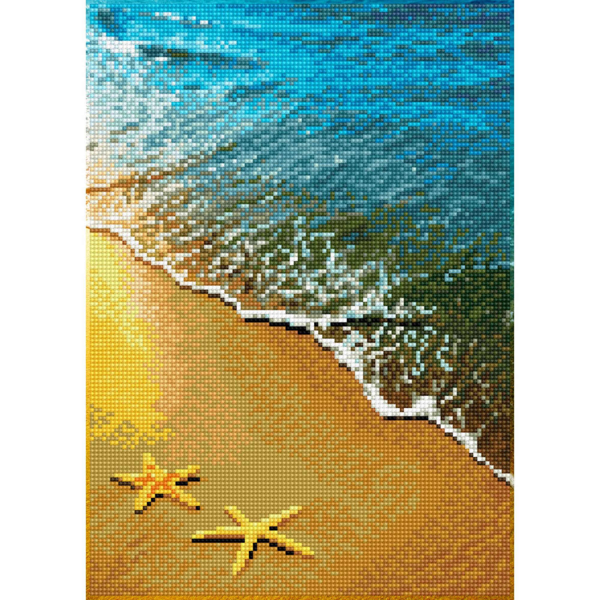 Diamond Dotz® Intermediate Summer Dreams with Frame Diamond Painting Kit